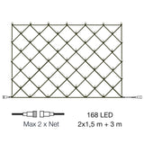 LightsOn Net Ljusnät 2x1,5m med 168 ljuspunkter