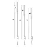 LightsOn Stix Tre smala designljusstrån