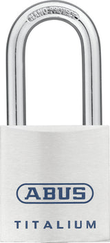 ABUS Hänglås 80TI/40 40 mm Titalium Hög Bygel Säkerhetslås för Skåp och Förråd