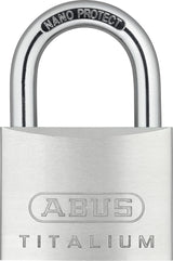 ABUS Hänglås 64TI/60 – Titalium™ – Likalåsning