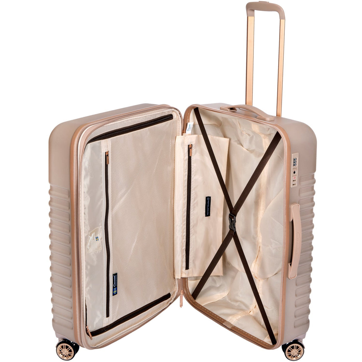 Cavalet Pasadena Large – Bronz/Brons Resväska