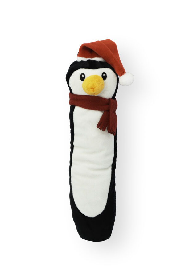 Party Pets Julklädd Penguin – 28 cm Svart