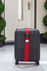 ABUS Bagageband med lås 620TSA/192 röd