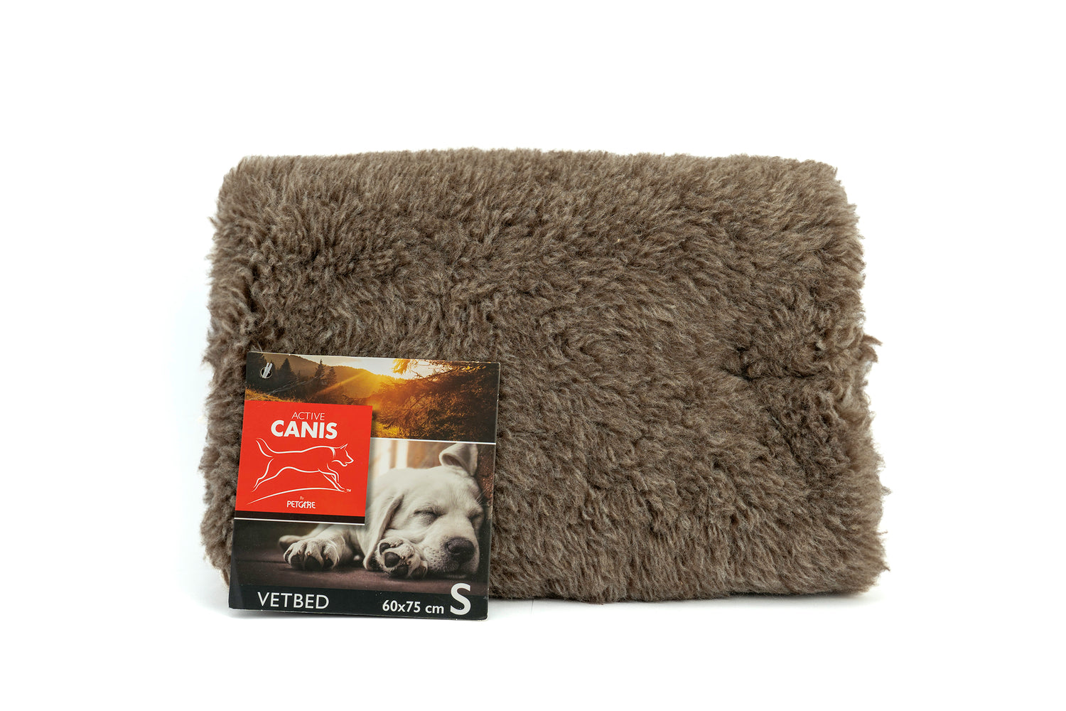 Active Canis Vetbed 75x60cm Small, Brun - Liggunderlag för Hundar & Katter