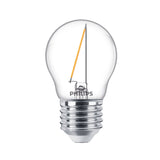 Philips LED E27 Klot 15W Klar 136lm