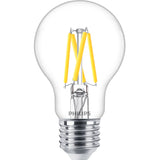 Philips LED E27 Normal 3,4W (40W) Klar Dim WarmGlow 470lm