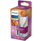 Philips LED E27 Normal 5,9W (60W) Klar Dimbar WarmGlow 806lm