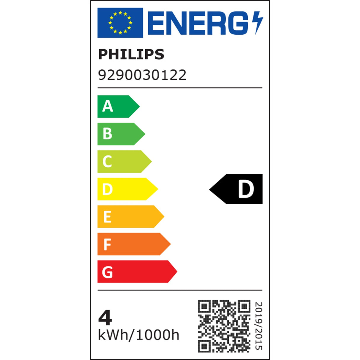 Philips LED E14 Kron 3,4W (40W) Klar Dim WarmGlow 470