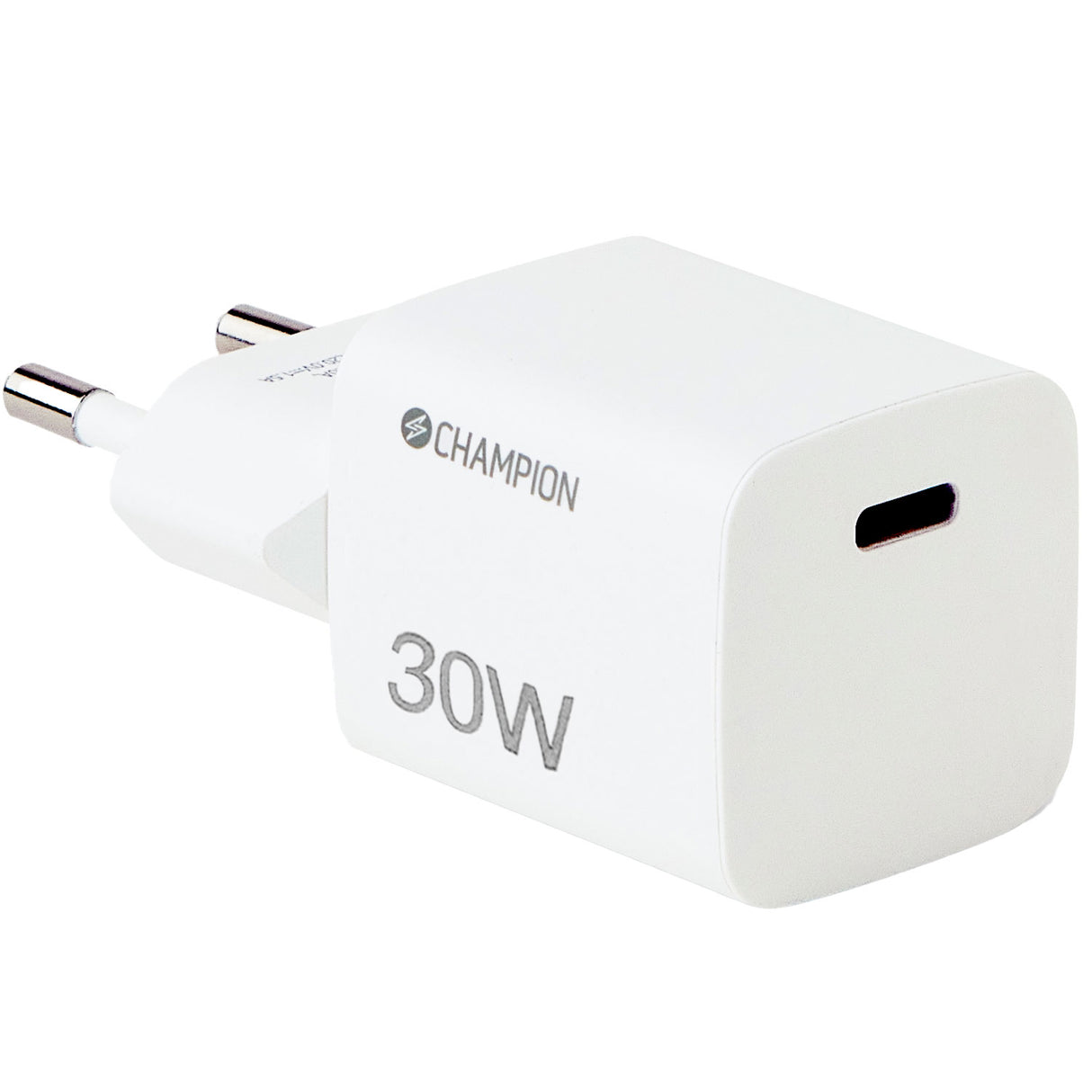 Champion Laddare 30W PD - Vit