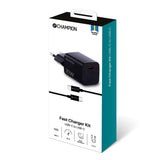 Champion Laddare 30W + USB-C Kabel - Svart
