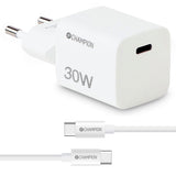 Champion Laddare 30W + USB-C Kabel - Vit
