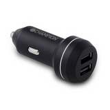 Champion Billaddare 24W 2-Port - Svart