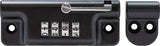 ABUS Skjutregel 322/112 svart med kod