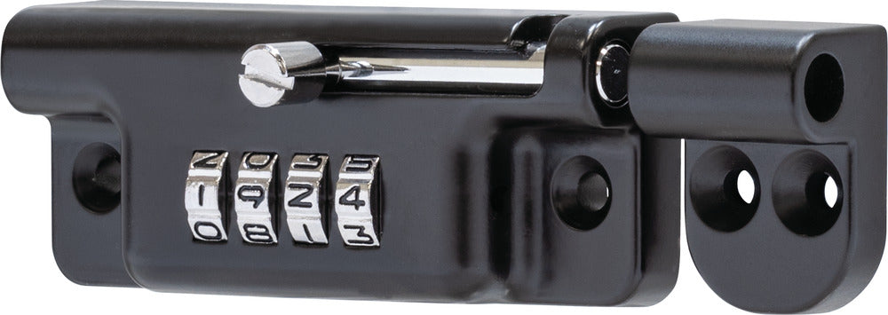 ABUS Skjutregel 322/112 svart med kod
