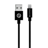 Champion USB-A till Lightning Kabel 1m - Svart