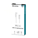 Champion USB-C till Lightning Kabel 2m - Vit