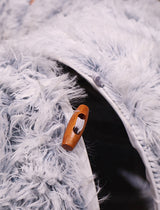 Danish Design Fur Grey Cat Tunnel