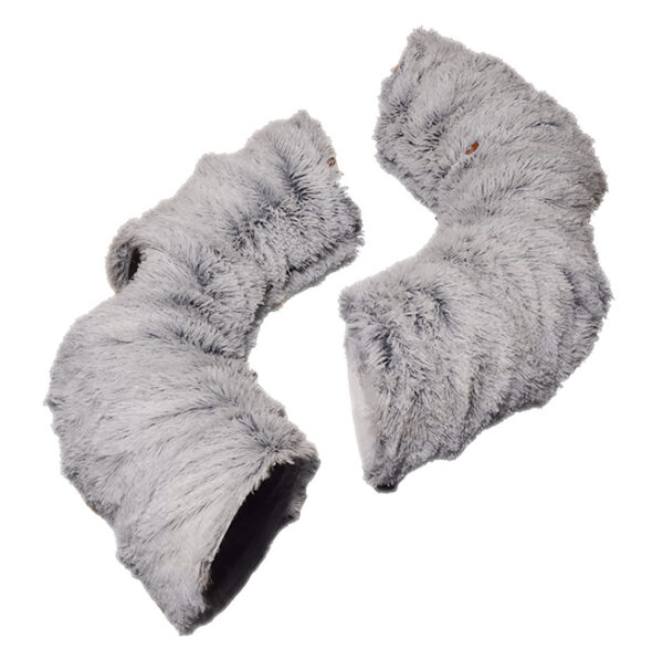 Danish Design Fur Grey Cat Tunnel