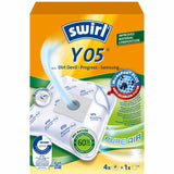 Swirl Dammsugarpåsar Y05 4ST (OBS 3ST DFP)