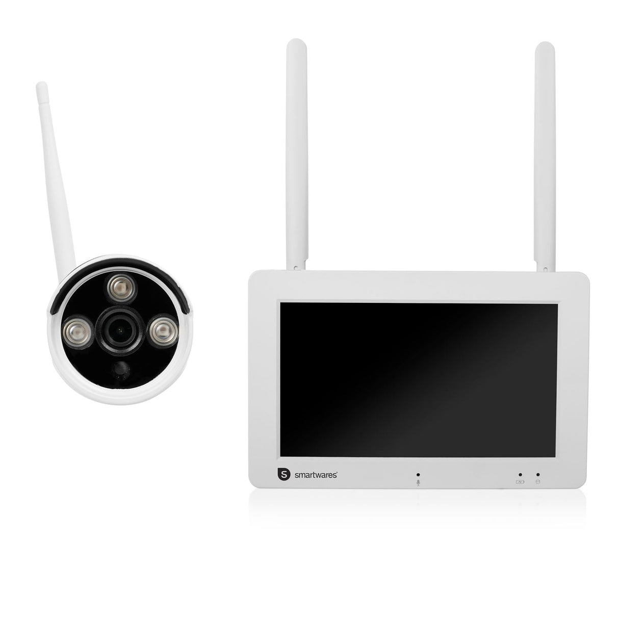 Smartwares Trådlös Övervakningskamera 1080P 7" Skärm + App