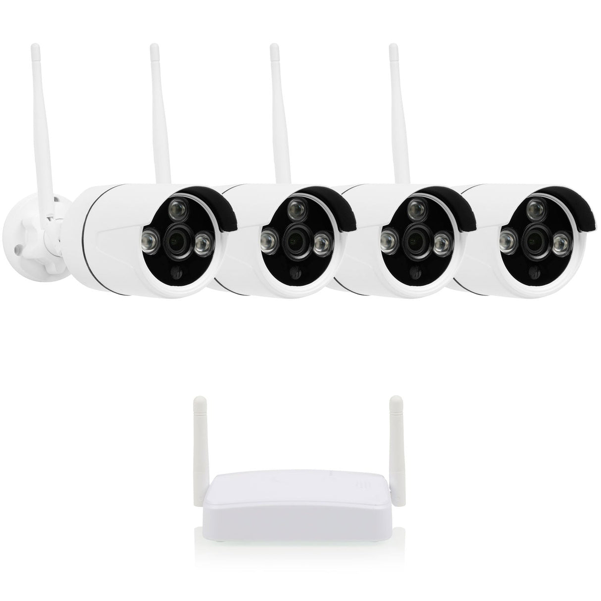 Smartwares Trådlöst Kamerasystem 4 Kameror 1080P