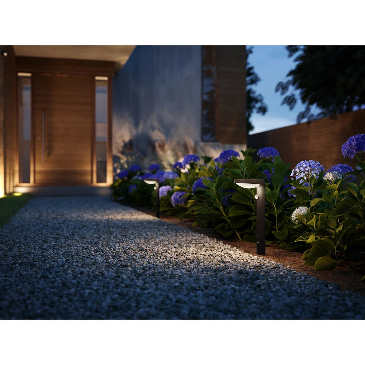 Philips Tyla Piedestal Solcell Ir-Sensor Ultra Efficient Led 255Lm Ip44 Antracit