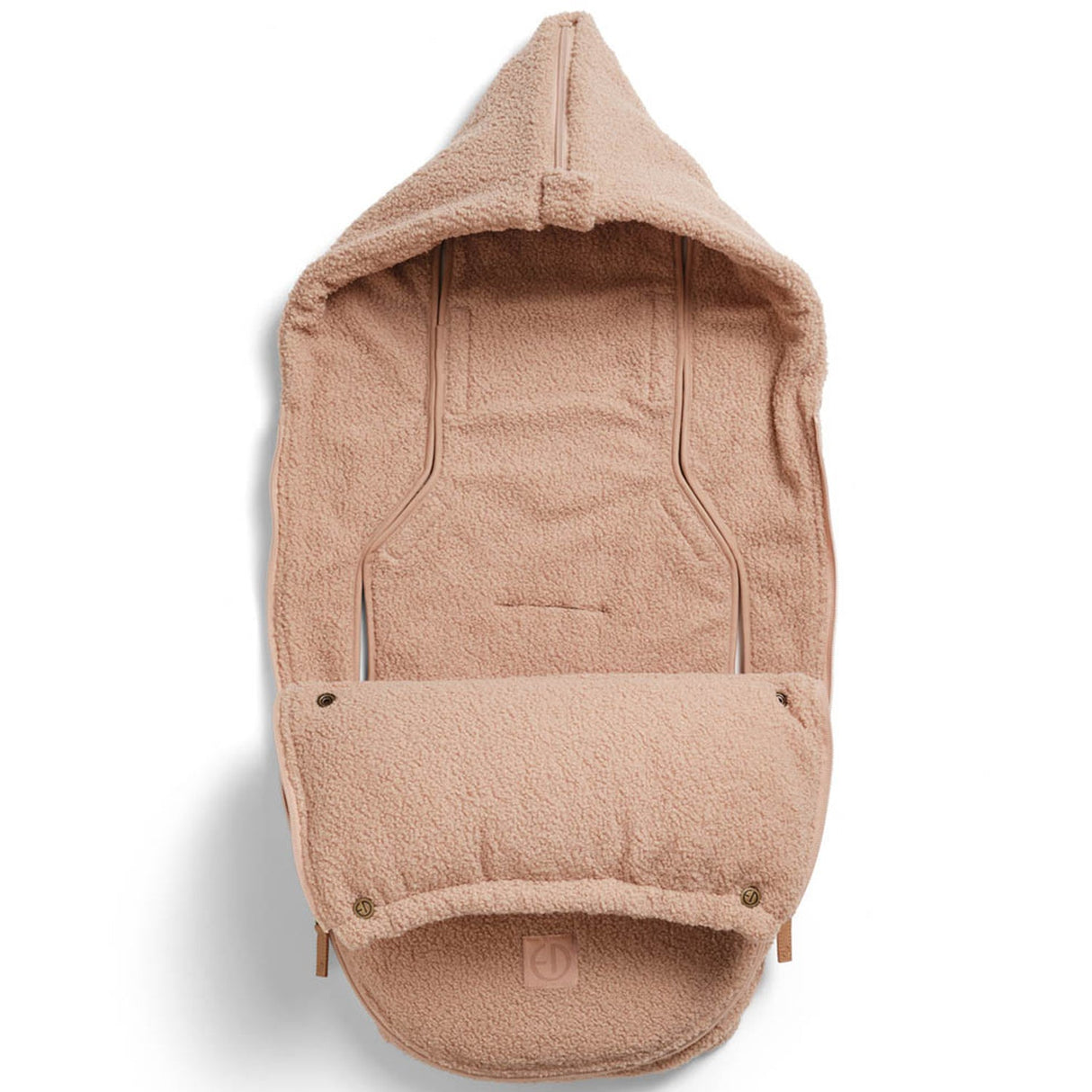 Elodie Details Bilåkpåse - Pink Bouclé