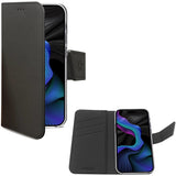 Celly Wally Wallet Case iPhone 15 Svart