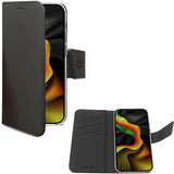Celly Wally Wallet Case iPhone 15 Pro Max Svart