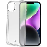 Celly Gelskin TPU Cover iPhone 15 Transparent