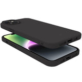 Celly Cromo Soft rubber case iPhone 15 Svart