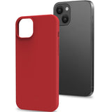 Celly Cromo Soft rubber case iPhone 15 Röd