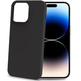 Celly Cromo Soft rubber case iPhone 15 Pro Svart