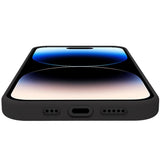 Celly Cromo Soft rubber case iPhone 15 Pro Svart