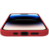Celly Cromo Soft rubber case iPhone 15 Pro Röd
