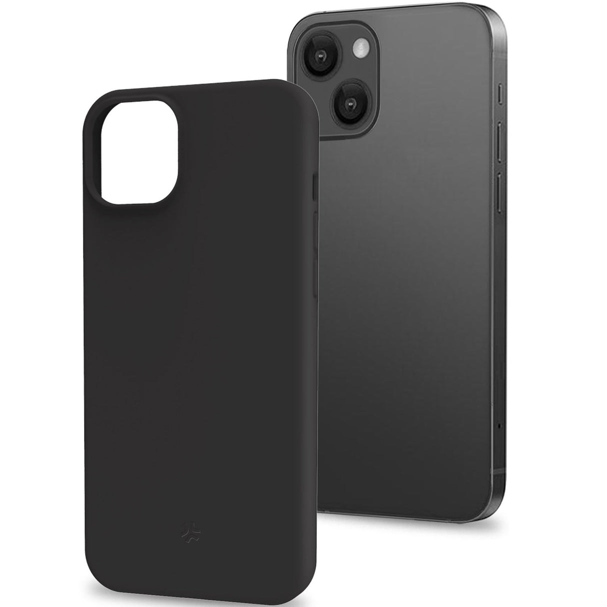 Celly Cromo Soft rubber case iPhone 15 Plus Svart