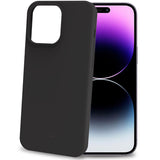 Celly Cromo Soft rubber case iPhone 15 Pro Max Svart