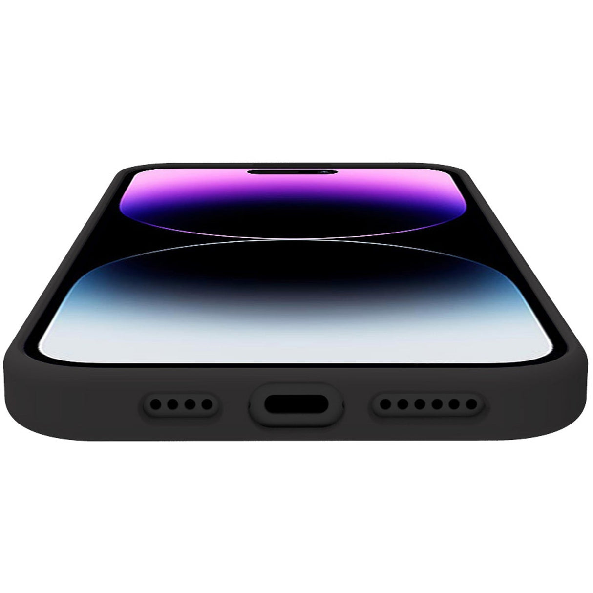 Celly Cromo Soft rubber case iPhone 15 Pro Max Svart