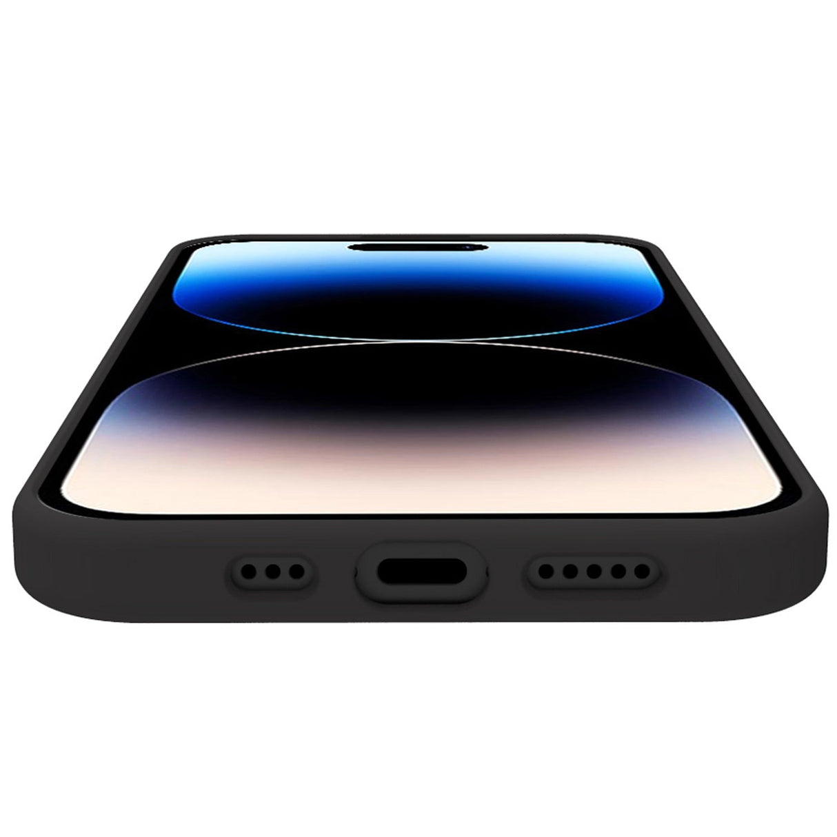 Celly Planet Soft TPU-Cover GRS 100% återvunnen TPU iPhone 15 Pro Svart