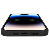 Celly Planet Soft TPU-Cover GRS 100% återvunnen TPU iPhone 15 Pro Svart