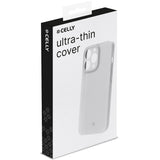 Celly SPACE Super Thin Case iPhone 15 Vit