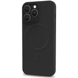 Celly Cromomag Soft rubber case MagSafe-kompatibelt iPhone 15 Pro Svart