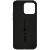 Celly Cromomag Soft rubber case MagSafe-kompatibelt iPhone 15 Pro Svart