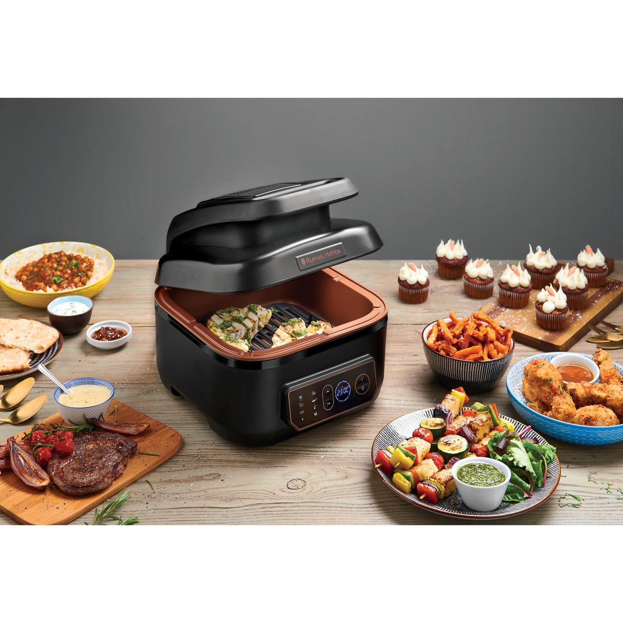 Russell Hobbs Satisfry Airfryer & Grill Multicooker 5,5L 1745W - 26520-56