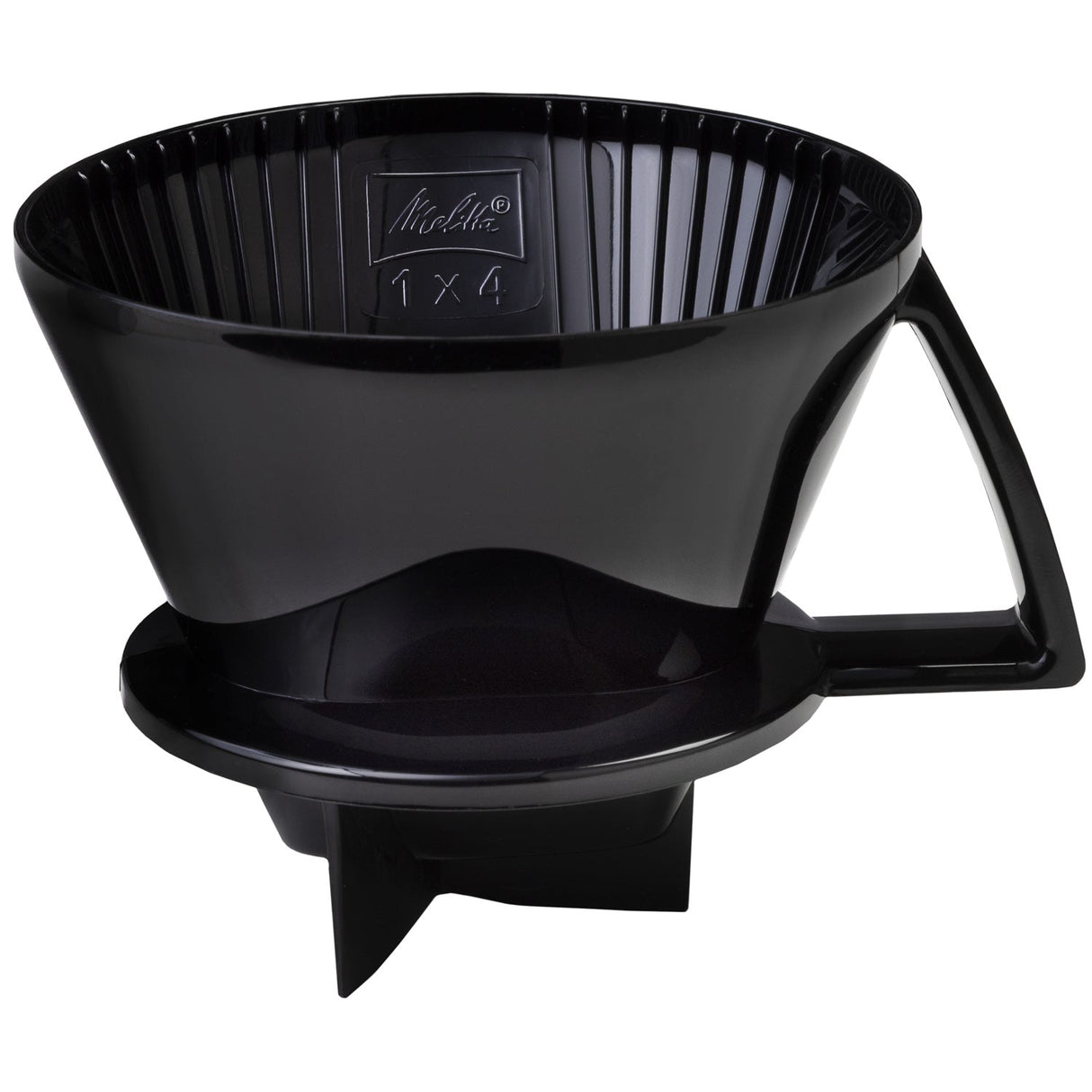 Melitta Filtertratt Excellent/Grande, 1X4 Svart
