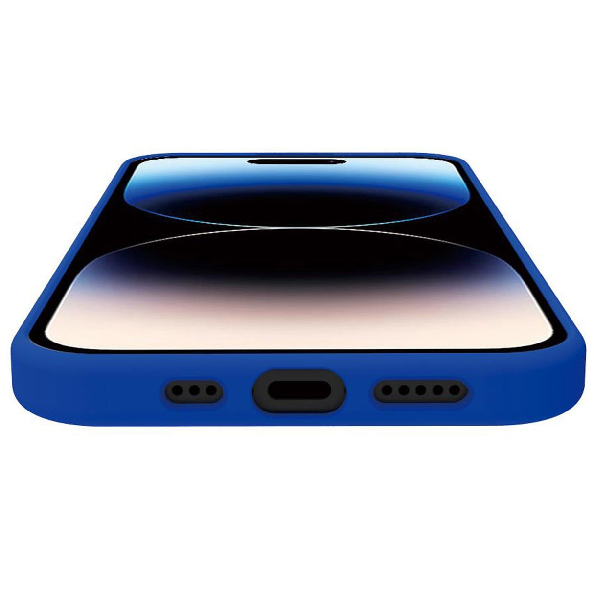 Celly Cromomag Soft rubber case MagSafe iPhone 15 Pro Blå