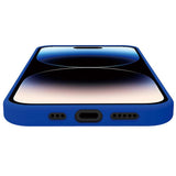 Celly Cromomag Soft rubber case MagSafe iPhone 15 Pro Blå
