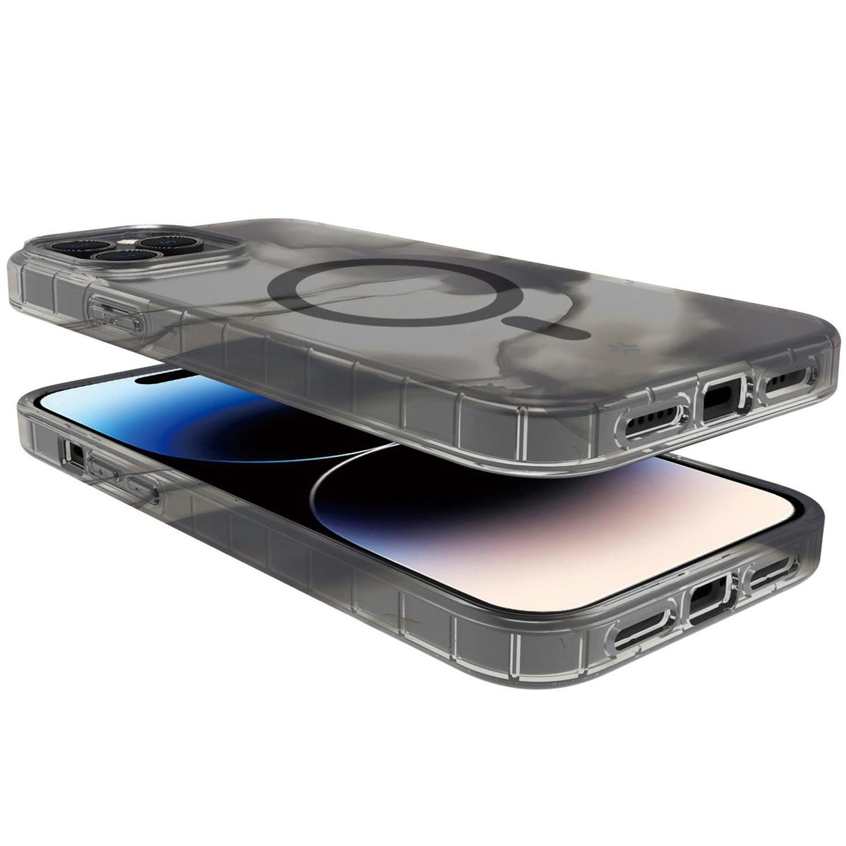 Celly Magshades TPU Cover MagSafe iPhone 15 Pro Svart