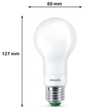 Philips Led E27 Normal 4W (60W) Frost Dimbar 840Lm 2700K Energiklass A