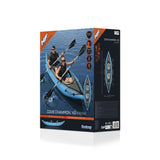 Bestway Hydro-Force Cove Champion X2 – Blå (Uppblåsbar Kajak för 2 Personer)